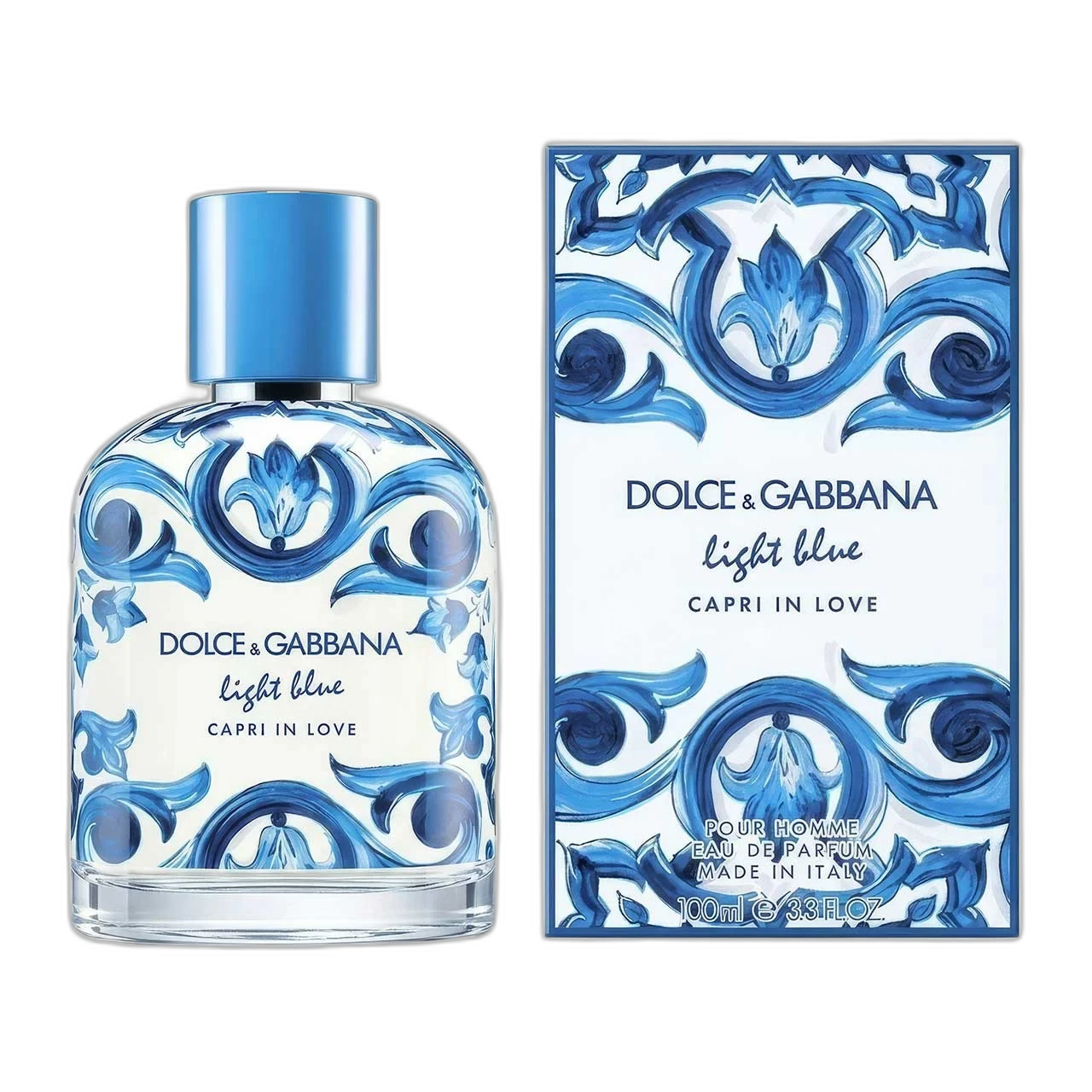 D&G Light Blue Capri in Love